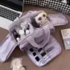 Large Oxford Travel Makeup Organizer with Compartments Purple SKU overview reference