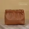 PU Cosmetic Organizer Case with Zipper Closure Light brown / style ref B SKU overview reference