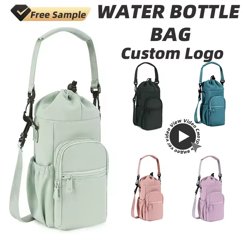 5L Insulated Crossbody Bottle Bag with Phone Pocket product reference image