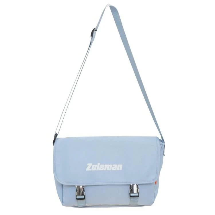 Reflective Outdoor and Travel Sling Messenger Bag Sky blue color SKU reference
