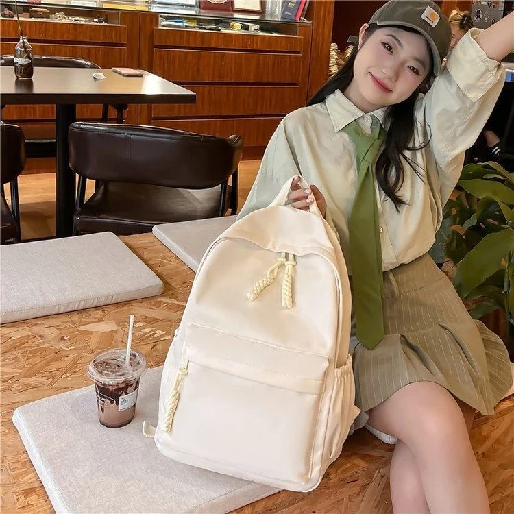 Oxford Cloth School Backpack with Five Color References product reference image