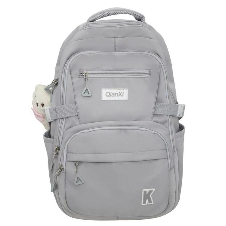 Two-Style School Backpack Set with Five Color Options Gray · Style 1 SKU overview reference