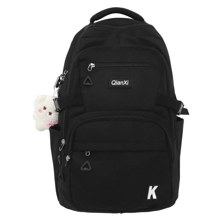 Two-Style School Backpack Set with Five Color Options Black · Style 1 SKU overview reference