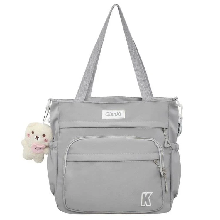 Two-Style School Backpack Set with Five Color Options Gray · Style 2 SKU overview reference