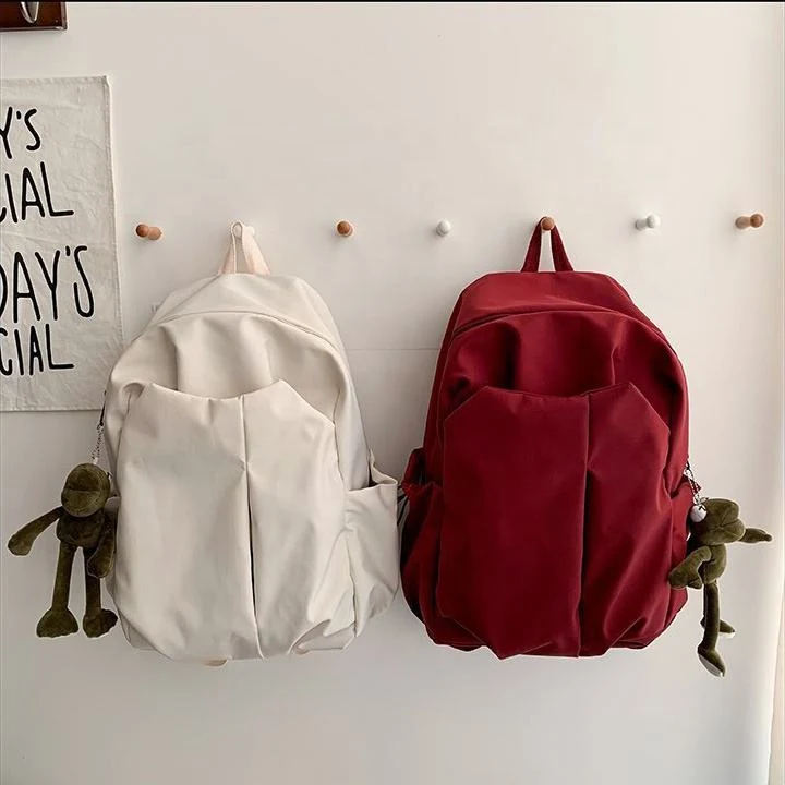 Nylon Casual Outdoor and Travel Backpack with Four Colors product reference image