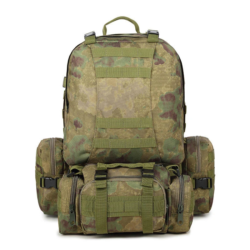 35 L Tactical Backpack and Waist Pack Combination Variant 10 color SKU reference
