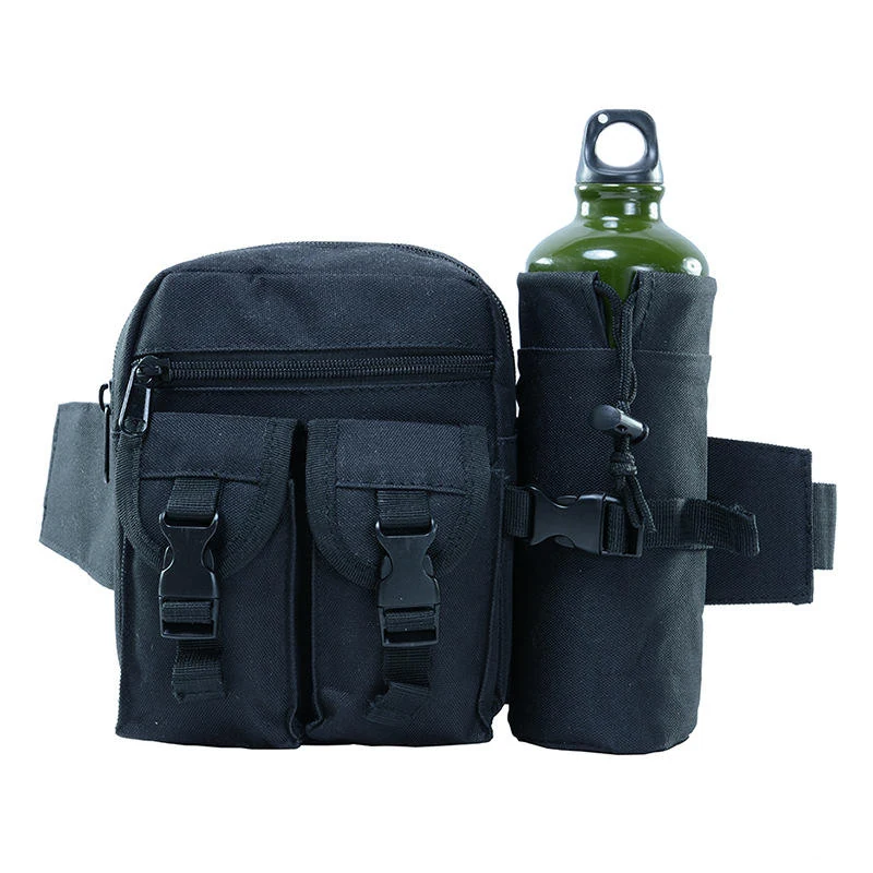 Tactical Water Bottle Waist Pouch with Eight Variant References Variant 5 color SKU reference