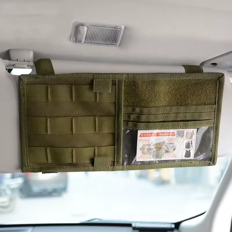 Oxford MOLLE Car Visor Organizer Pouch product reference image