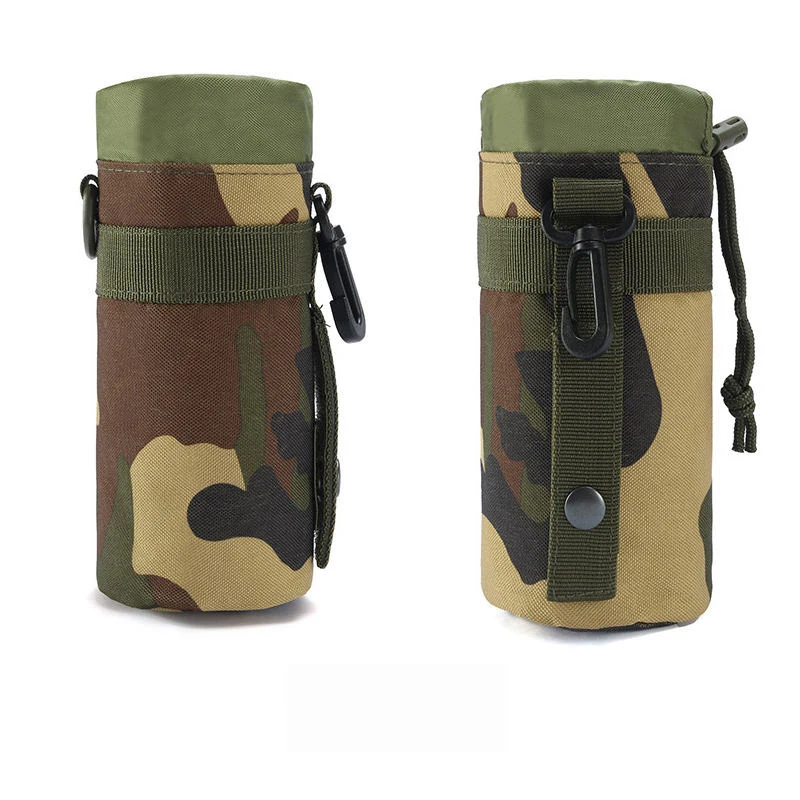 MOLLE Tactical Water Bottle Waist Pouch with Five Variants Variant 1 color SKU reference