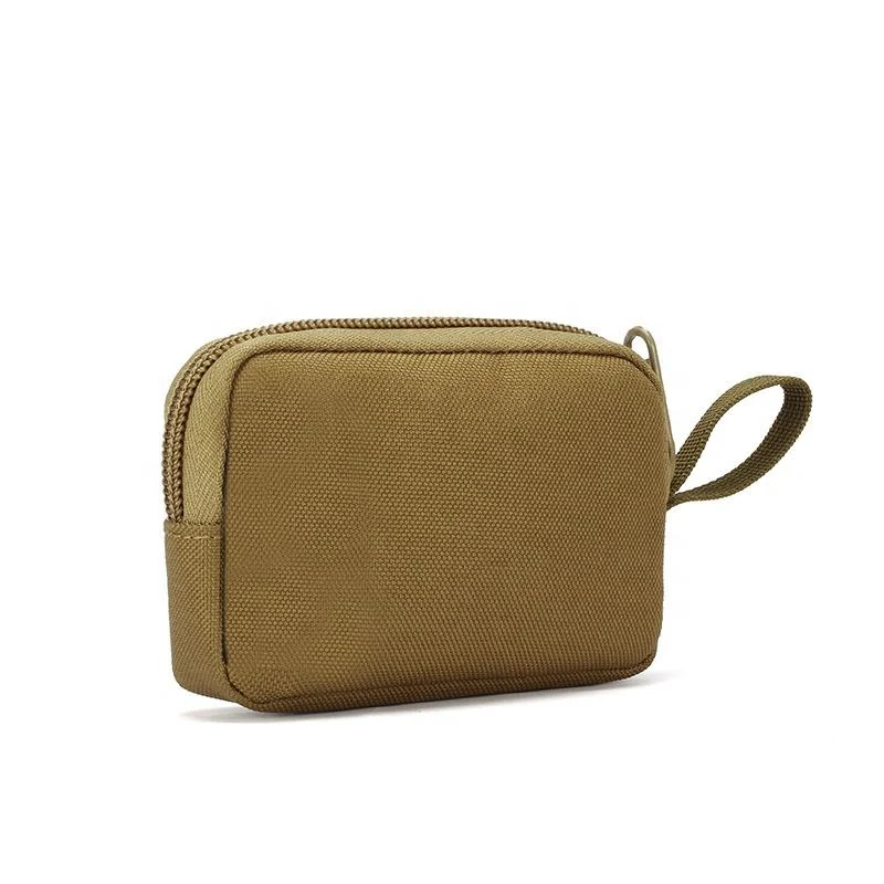 Nylon Coin Purse and Accessory Pouch in Three Colors product reference image