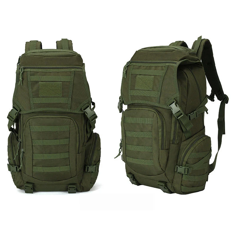 50 L Tactical Hiking Backpack in Four Colors Army green color SKU reference