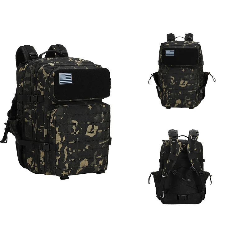 45 L MOLLE Tactical Backpack with Nine Variant References Variant 5 color SKU reference