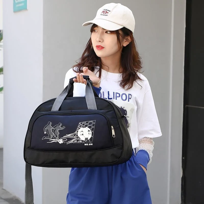 Foldable Printed Oxford Travel Duffel product reference image