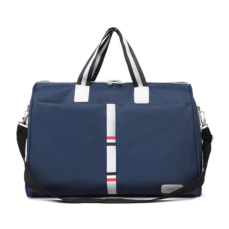 Canvas Yoga & Travel Duffel in Four Colors Sky blue color SKU reference