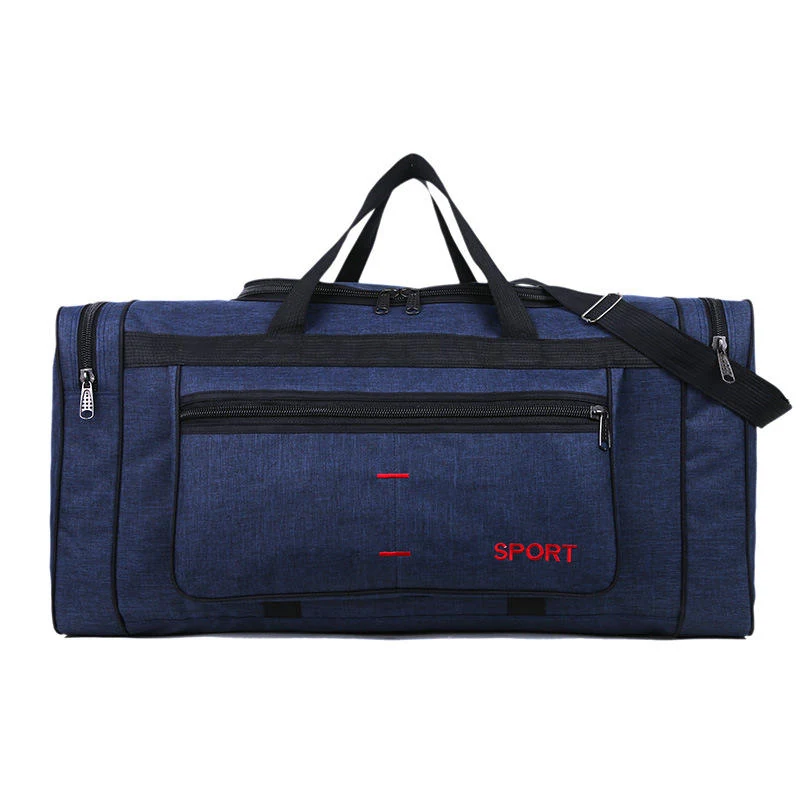 Oxford Cloth Travel Duffel in Four Colors Deep blue color SKU reference
