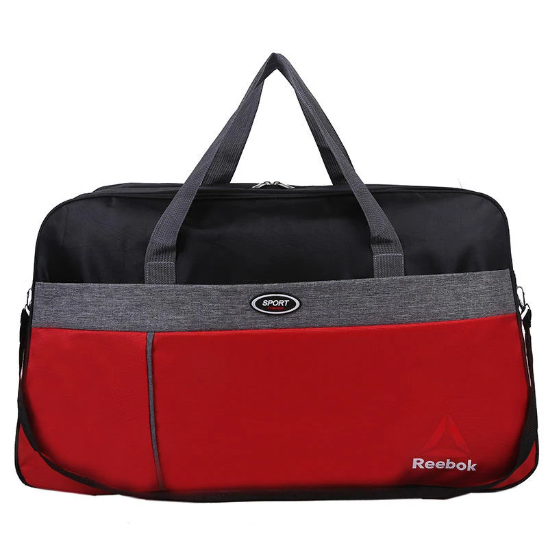 Lightweight Canvas Travel Organizer Duffel Red color SKU reference
