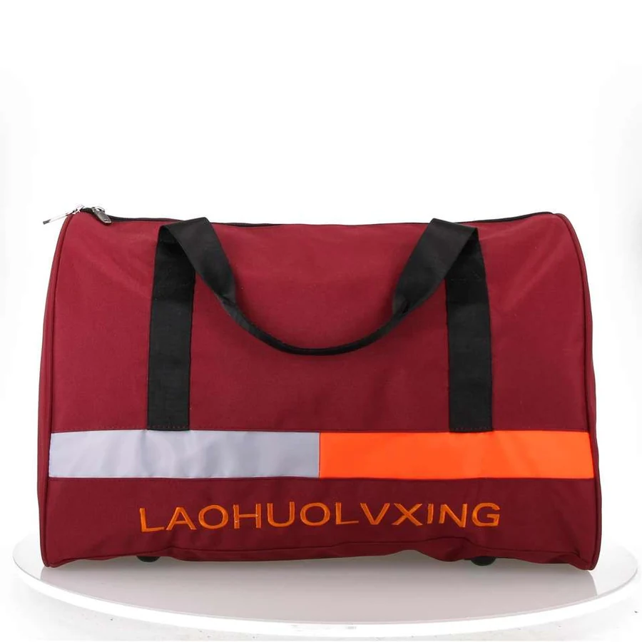 Nylon Yoga & Luggage Travel Organizer Red color SKU reference