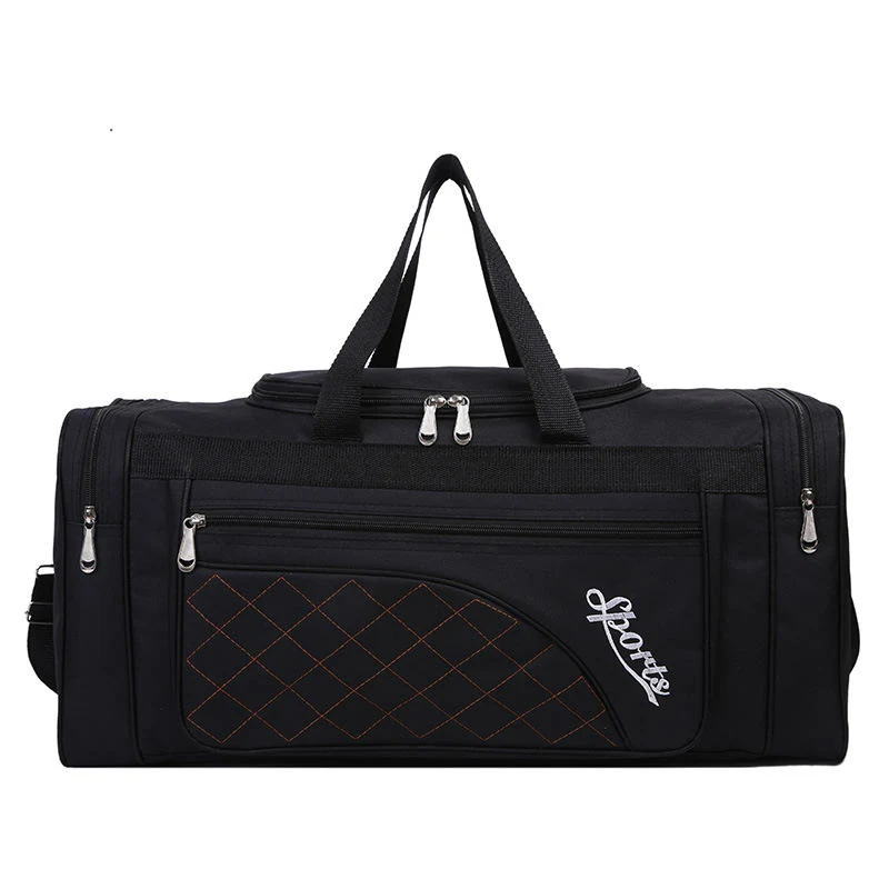 Foldable Oxford Cloth Travel Duffel in Four Colors Black · reference 2 color SKU reference