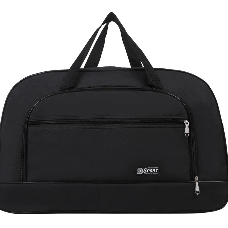 Minimalist Oxford Cloth Travel Organizer in Two Sizes Black color SKU reference