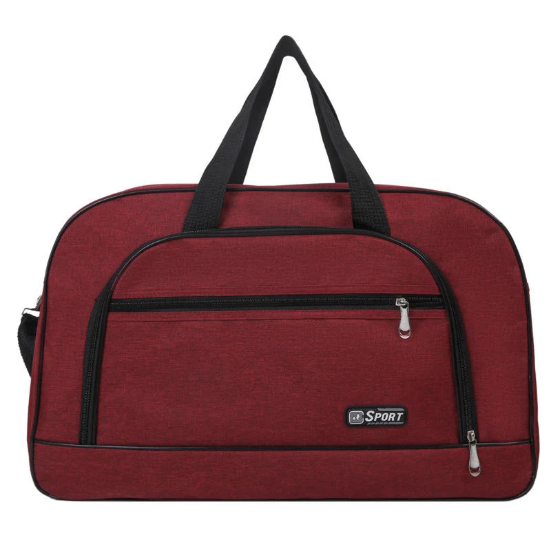 Minimalist Oxford Cloth Travel Organizer in Two Sizes Burgundy color SKU reference