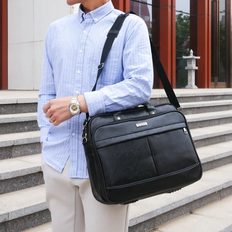 PU Hard-Shell Laptop Briefcase for Business Travel product reference image