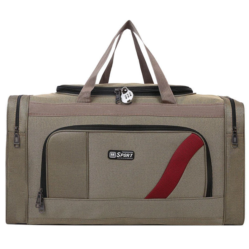 Foldable Oxford Cloth Yoga & Travel Organizer Dark khaki color SKU reference