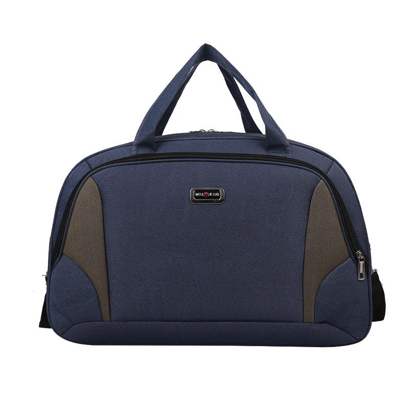Large Foldable Oxford Cloth Weekender in Two Sizes Deep blue color SKU reference