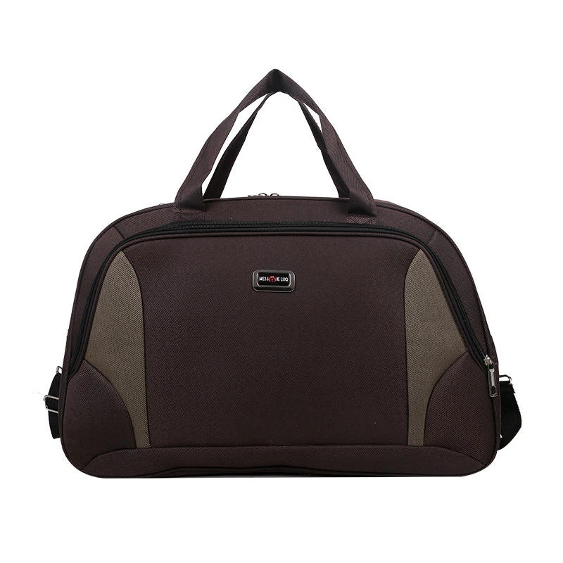 Large Foldable Oxford Cloth Weekender in Two Sizes Dark khaki color SKU reference