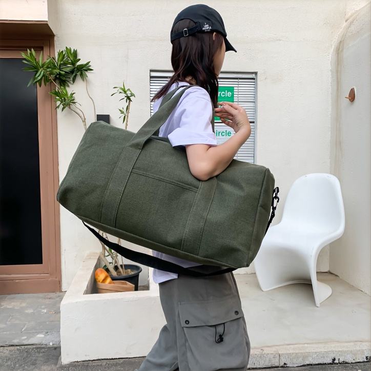 Foldable Canvas Travel Organizer Bag product reference image