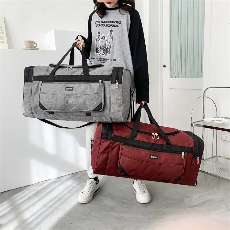 Foldable Oxford Yoga, Gym & Travel Duffel in Four Colors product reference image