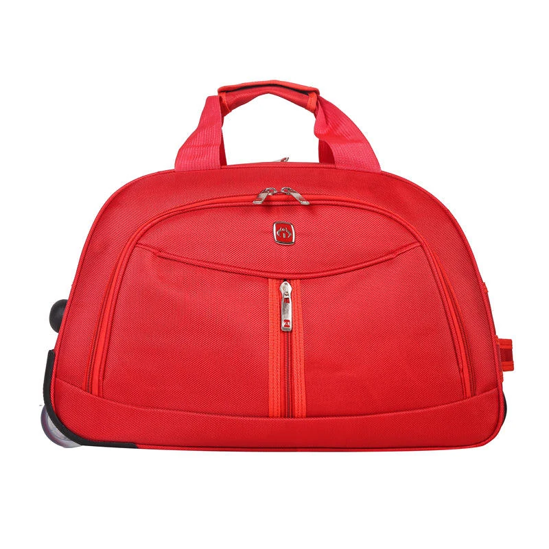 Foldable Oxford Cloth Trolley Travel Organizer Burgundy · reference 1 color SKU reference