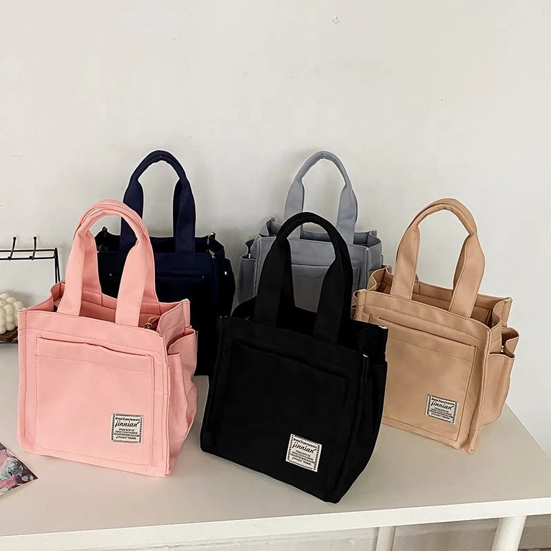 Nylon Multi-Pocket Letter-Logo Crossbody Handbag product reference image