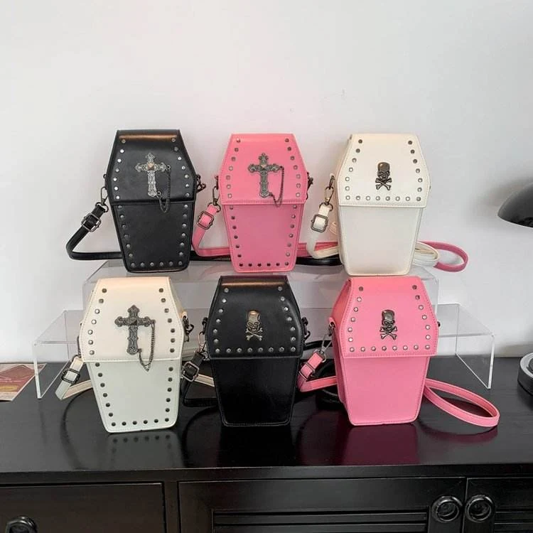 Halloween Cross & Rivet PU Phone Crossbody Bag product reference image