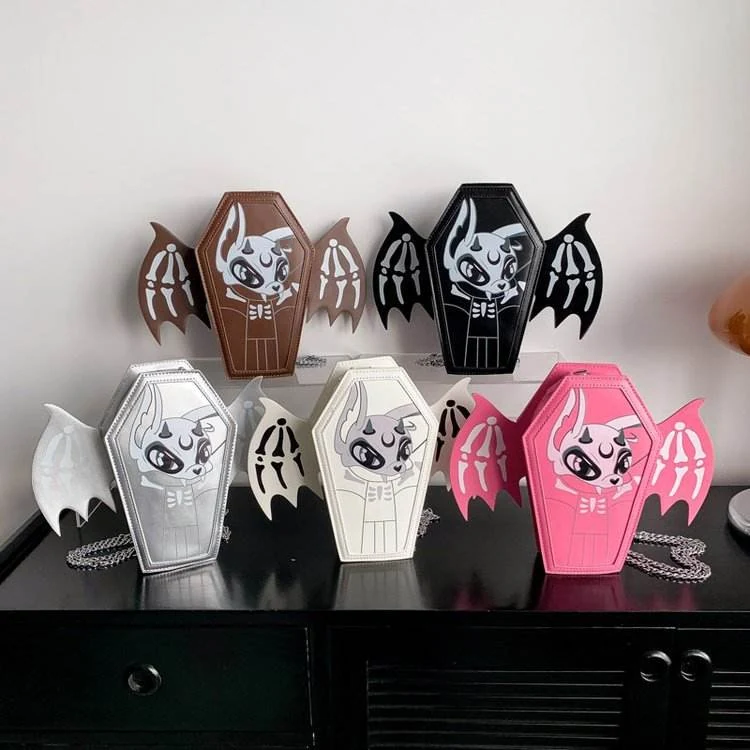 Halloween Ghost Bat-Wing Mini Crossbody Bag product reference image