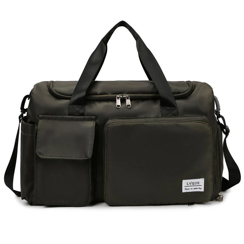 Oxford Travel Organizer Duffel Bag Army green color SKU reference