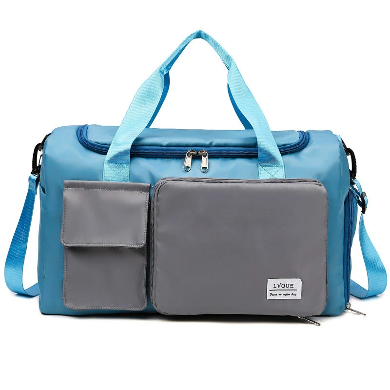 Oxford Travel Organizer Duffel Bag Sky blue color SKU reference