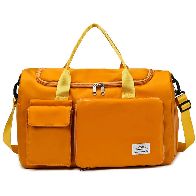 Oxford Travel Organizer Duffel Bag Yellow color SKU reference
