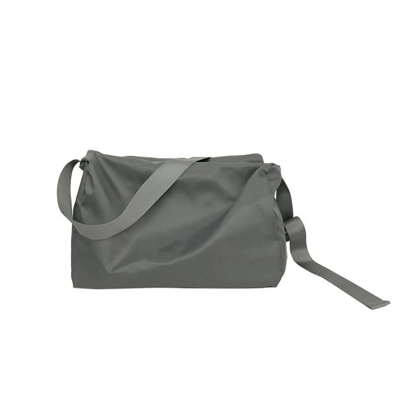 Oxford Travel Duffel Bag for Yoga and Sports Gray color SKU reference