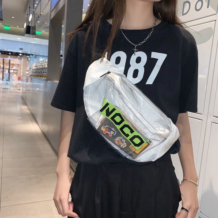 Clear PVC Chest Pack with Zip Closure product reference image