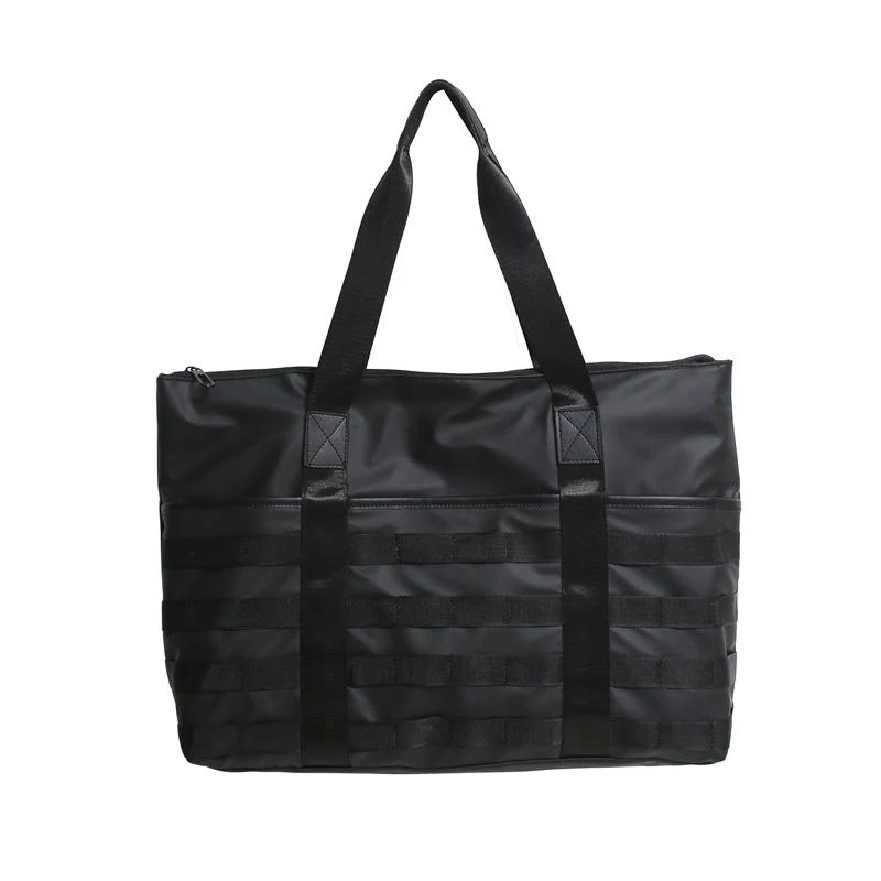Oxford Multi-Pocket Everyday Tote Black color SKU reference