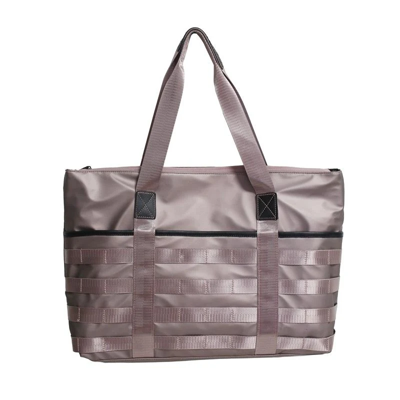 Oxford Multi-Pocket Everyday Tote Purple color SKU reference