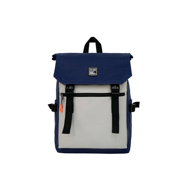 Oxford Fabric Student and Sports Backpack Gray color SKU reference