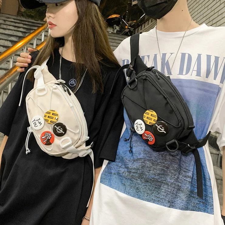 Polyester Waist and Chest Bag with Cartoon Patch product reference image