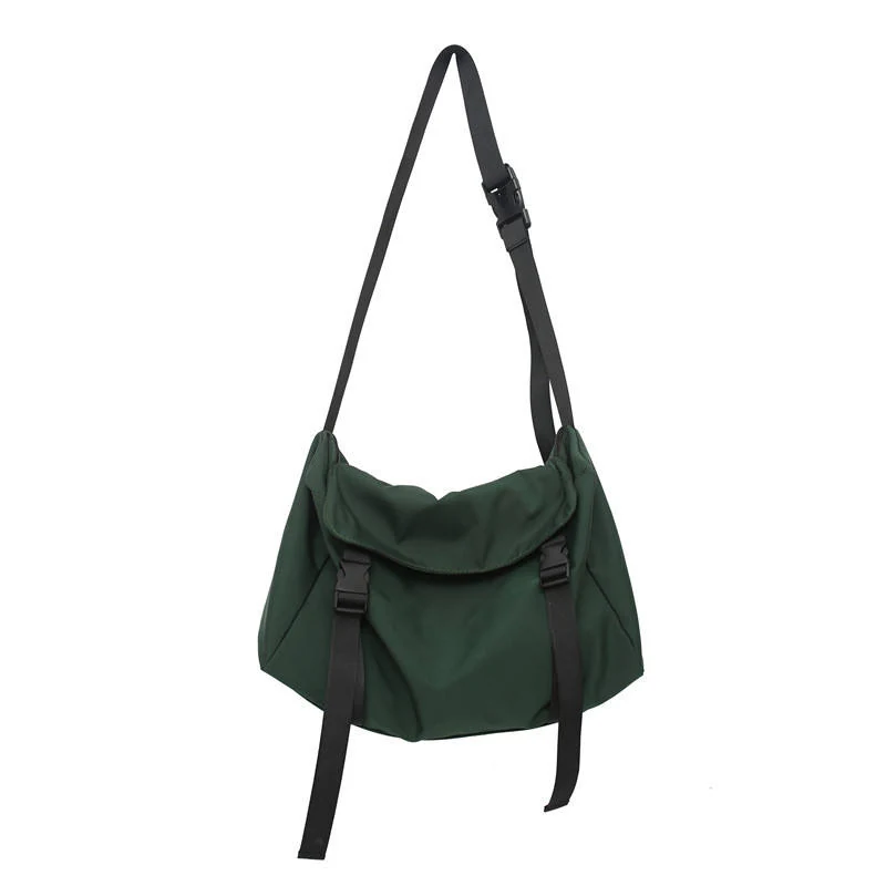 Polyester Everyday Crossbody Shoulder Bag Green color SKU reference