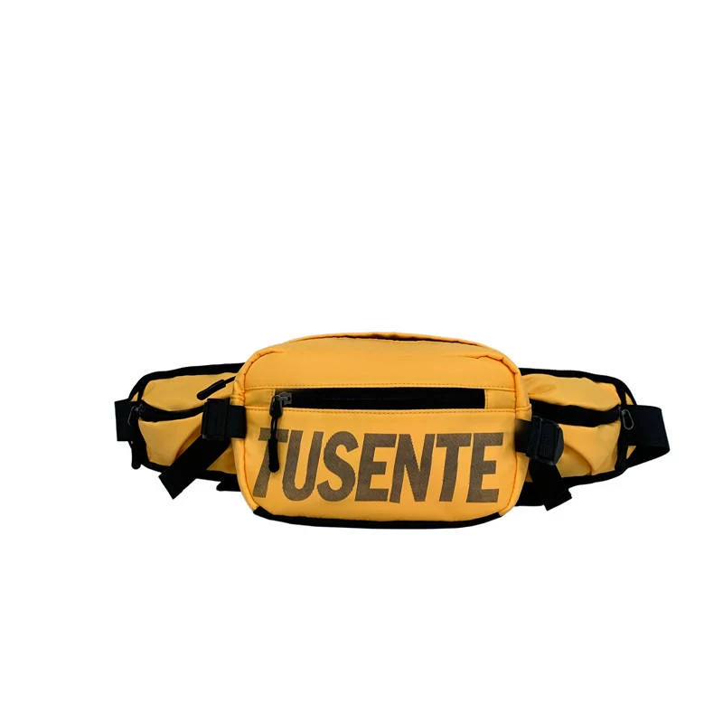 Compact Polyester Waist and Chest Pack Yellow color SKU reference