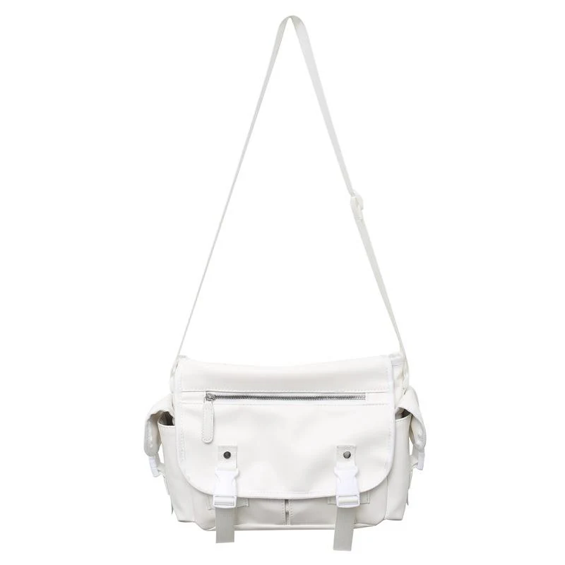 PU Crossbody Shoulder Bag with Cartoon Detail Black color SKU reference
