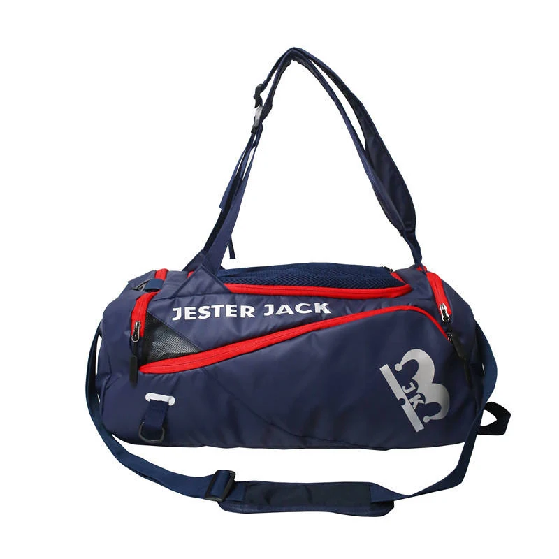 Nylon Wet-Dry Duffel and Backpack Travel Bag Deep Blue color SKU reference