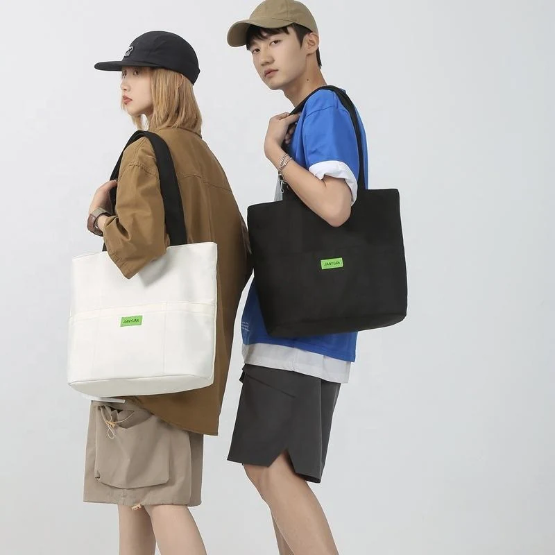 Nylon Open-Top Tote Bag with Two Color Options product reference image