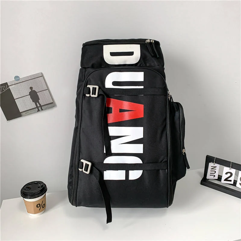 Large-Capacity Student and Travel Backpack Black color SKU reference