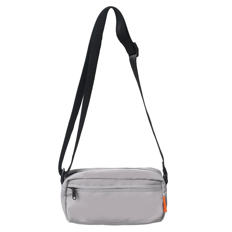 Polyester Phone and Crossbody Messenger Bag Gray color SKU reference